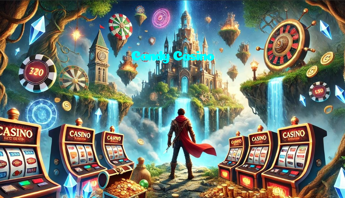 Candy Casino casino presented on mobile device in Pakistan with slots and live games